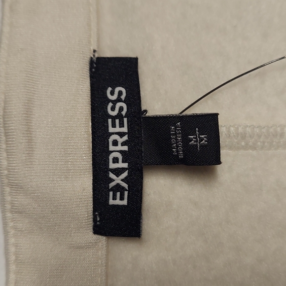 Express Midi Off White  Dress Size M - Picture 6 of 12